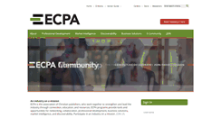 Desktop Screenshot of ecpa.org