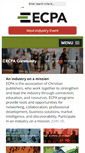 Mobile Screenshot of ecpa.org