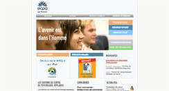 Desktop Screenshot of ecpa.fr